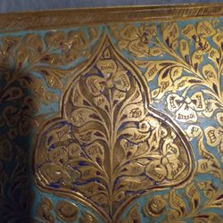 Antique Brass Collector Box