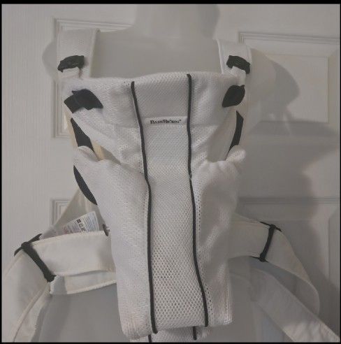 BabyBjörn White Baby Carrier