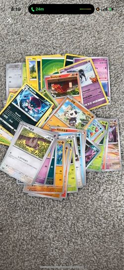Pokemon trading cards
