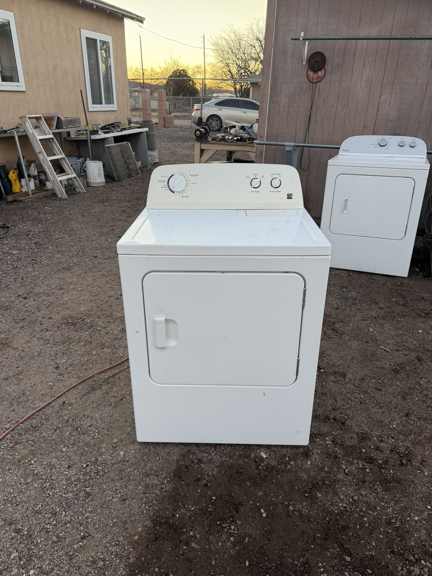 Kenmore White Electric 220 Plug Dryer For Sale $100 Or Best Offer