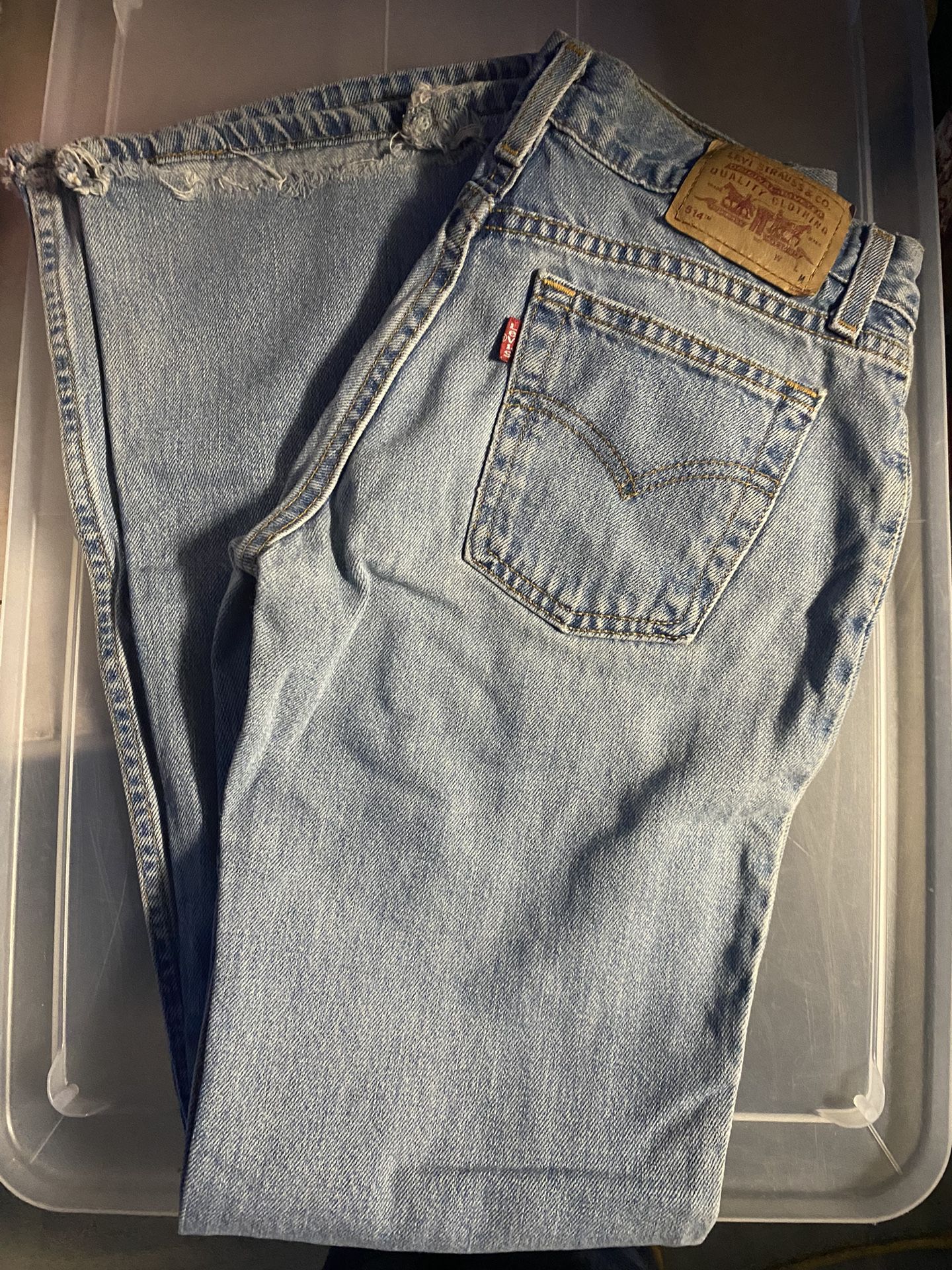 women’s Levi’s 514  jeans  