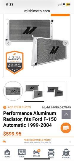 All aluminum radiator