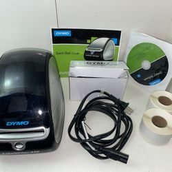 Dymo LabelWriter 450 Label Printer Thermal 1750110 w/ Power Cord Tested