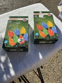 Christmas Lights 2 Sets Brand New 