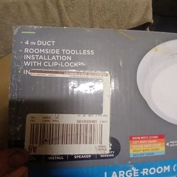 Bathroom vent fan with Bluetooth speaker and humidity control