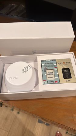 Brand New Pura Smart Home Fragrance Diffuser Kit + 2 Scents