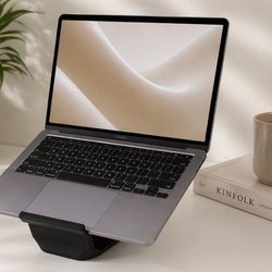 Minimalist Laptop Stand for Desk | MacBook Stand | Portable Laptop Holder | Ergonomic Desk Setup | Office Accessories