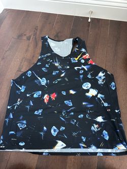 Nike AeroSwift Glam Men's Dri-FIT ADV Running Singlet IF2072-010 Size 2XL