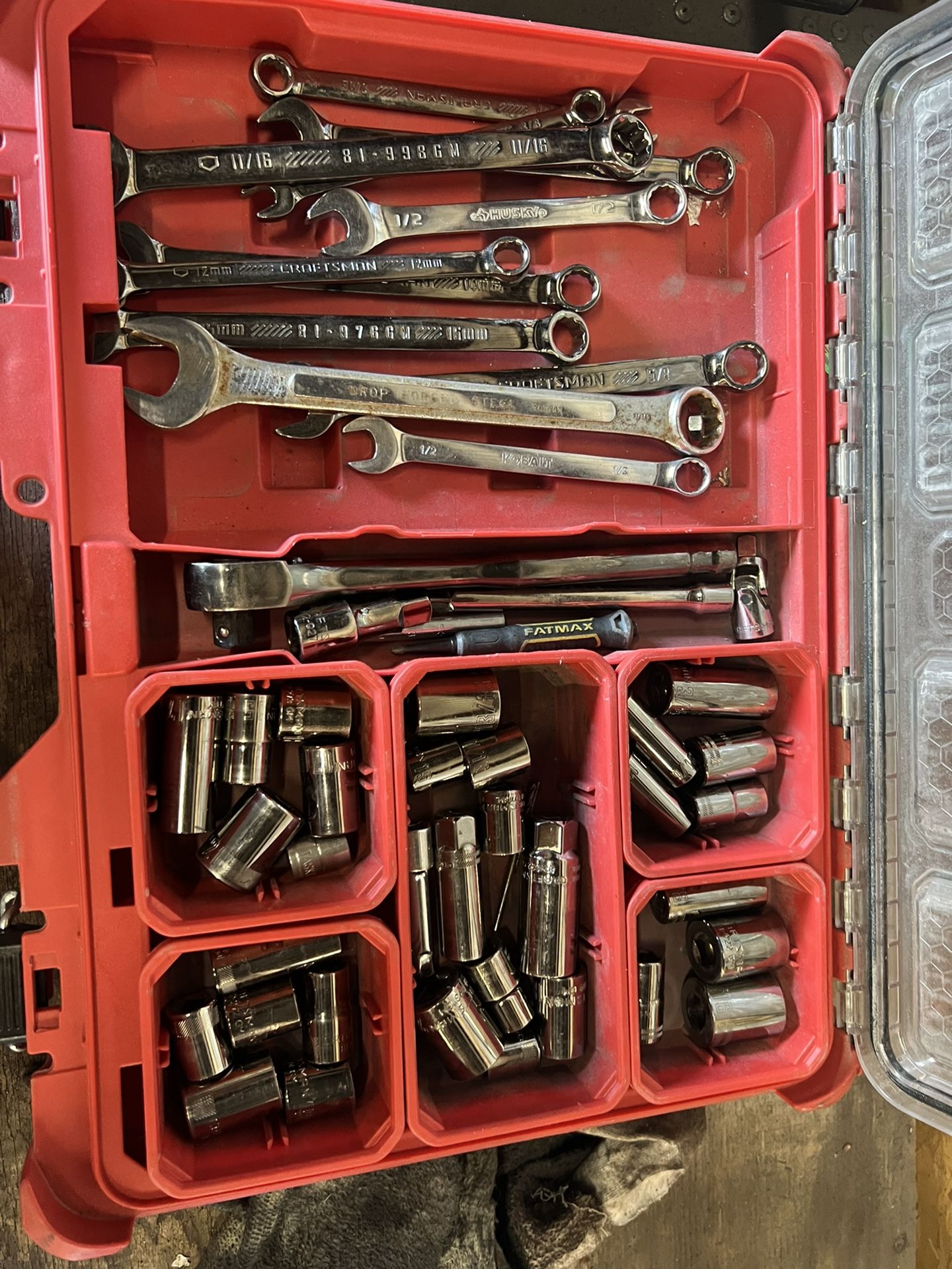 Milwaukee Pack out With Sockets