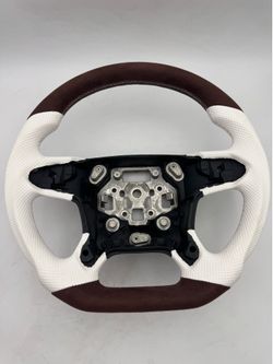 Full Leather Steering Wheel Chevrolet Tahoe Silverado 1500 Suburban 2014-2018