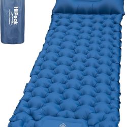 HiiPeak Ultralight Inflatable Sleeping Pad with Foot Pump For Camping and Hiking