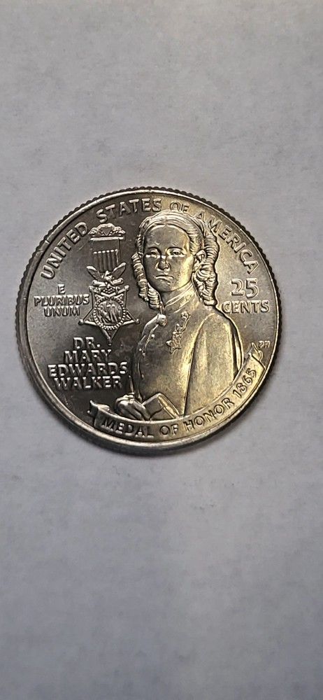 2024 P Dr Mary Edwards Walker Quarter In God We Trust