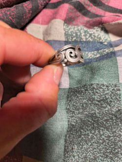 Sterling Silver Retired James Avery Gentle Wave Ring