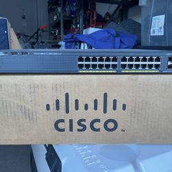 Cisco Catalyst 48 And 24 port PoE Switch