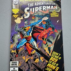 Adventures of Superman #503 (DC Comics August 1993) Reign Of The Supermen