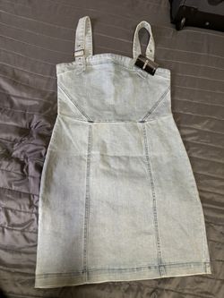 Overall Mini Dress