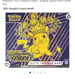 Pokémon TCG: Scarlet & Violet - Surging Sparks Elite Trainer Box