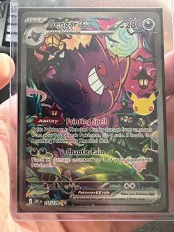 Pokemon 30th celebration Gengar Sir