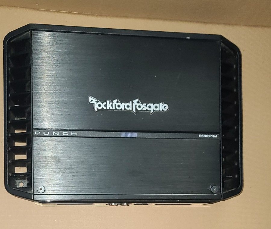 Rockford Fosgate Punch 500x1bd Amplifier