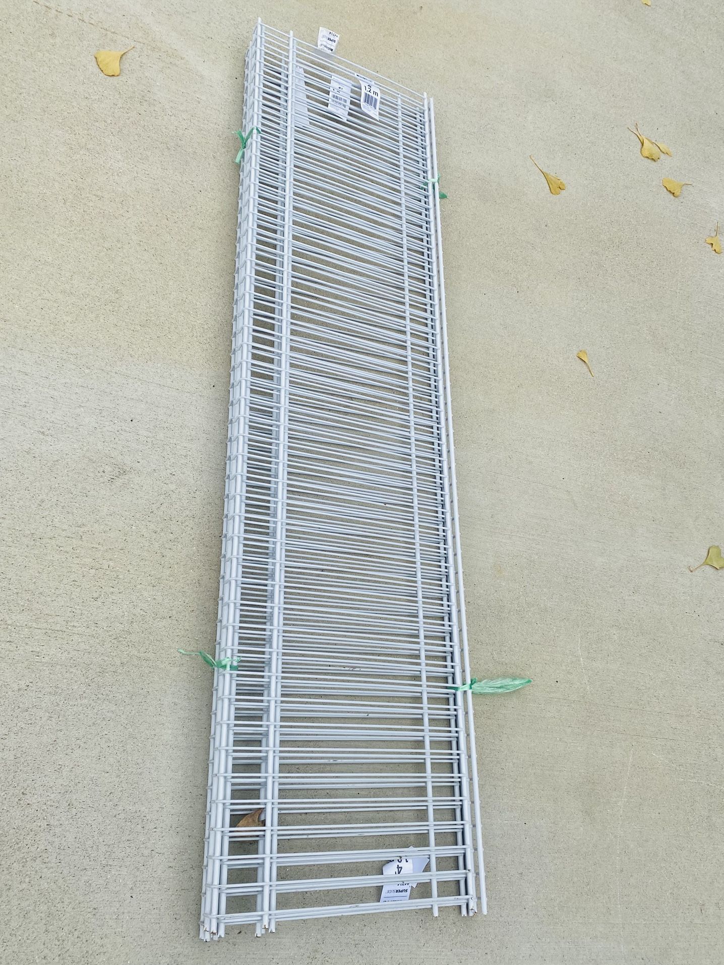 5 - ClosetMaid SuperSlide wire shelf. 48”L- 12”W for closets, pantry or DIY projects