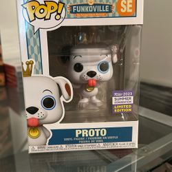 Pop! Proto The Dog with Blockbuster Card SDCC 2023 Shared Exclusive