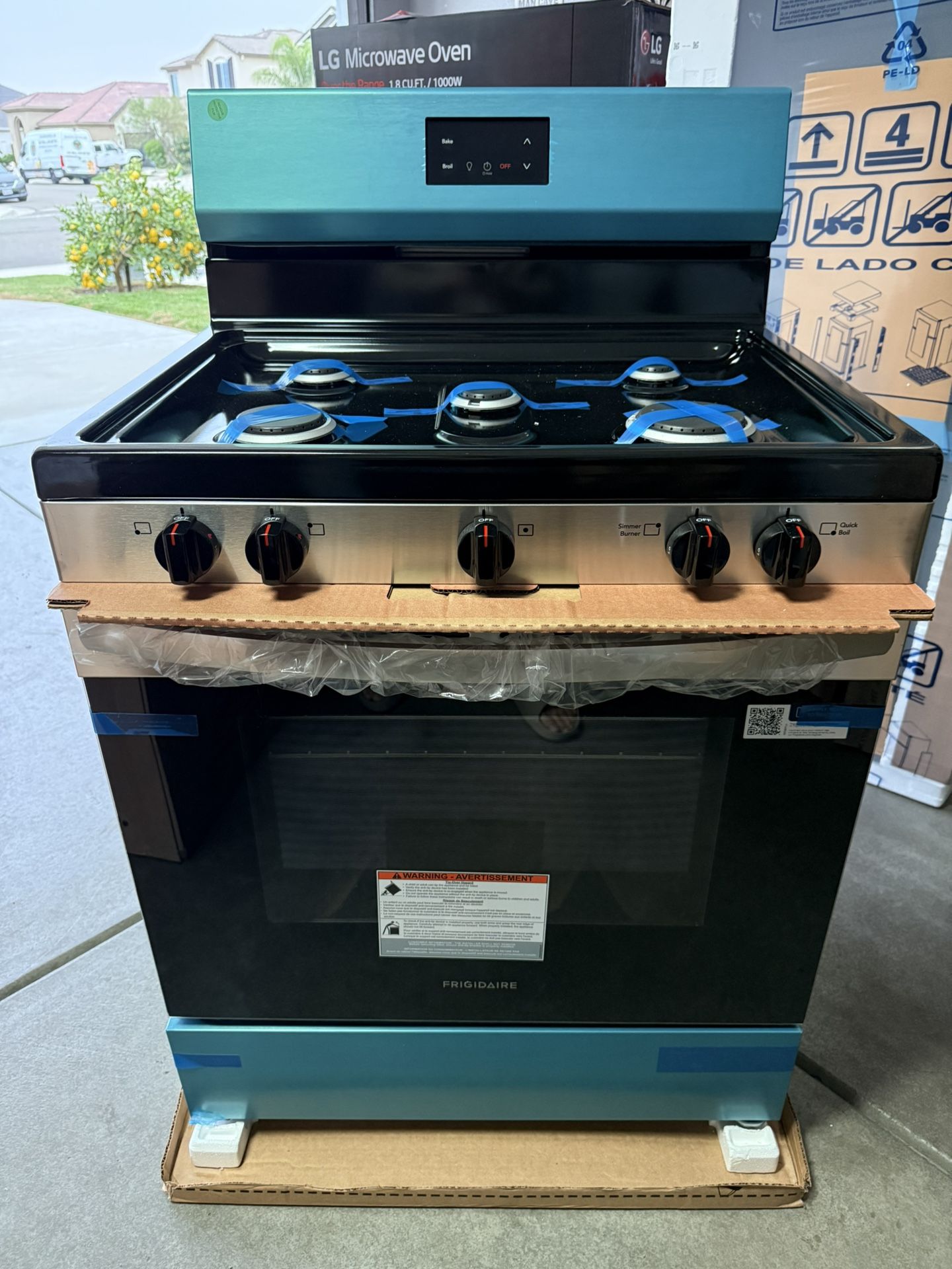 Frigidaire stove 