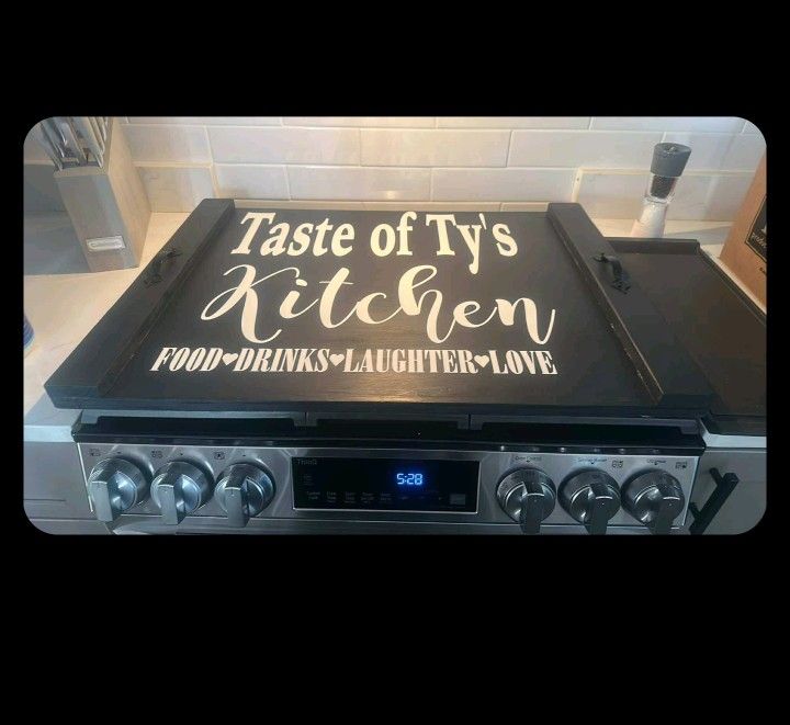 Personalized Stove Top Covers