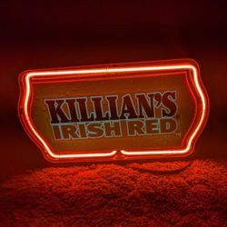Vintage Killians Irish Red Neon