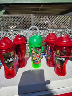 Six Flags Souvenir Cups