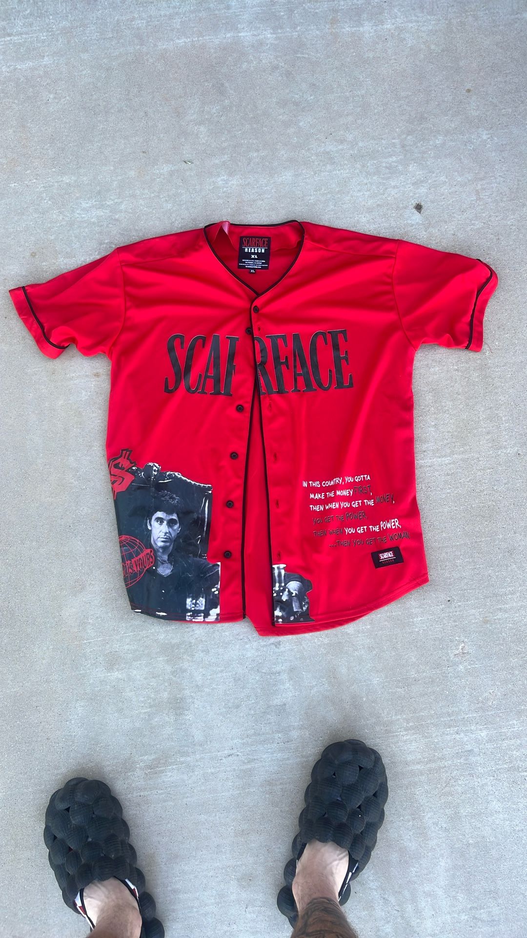 Scarface Red Shirt