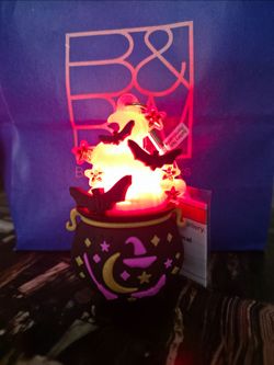 Bath & body works light up couldron pocketbac holder
