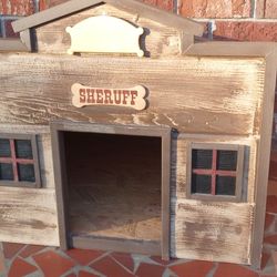 Old West Themed Dog House 