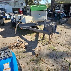 21' Galvanized Equipment Trailer