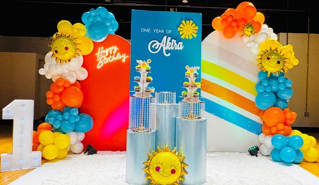 Sunshine First Birthday DECOR