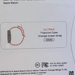 Apple Watch Ultra 2 - New 