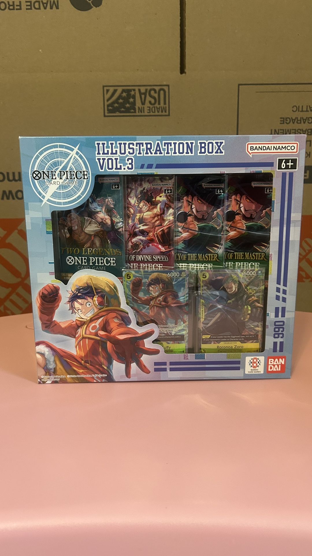 one piece trading card game: illustration box volume 1 One Piece Let's Get Started Campaign Pack Promo Japanese