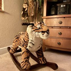 Tiger Kid’s Rocker & Room Decor