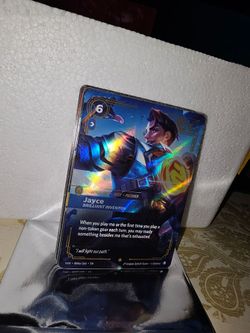 Riftbound league of legends card Jayce alt art