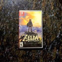 Zelda Breath Of The Wild - Nintendo Switch