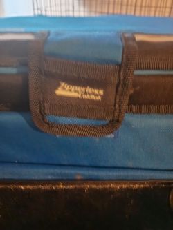 Zipperless Edition Blue Luggage Bag cooler