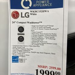 LG 24” Compact Washtower