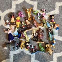 Plastic Disney Figures Lot