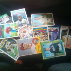 Topps/Dream Team Baseball Cards 1970thru1989
