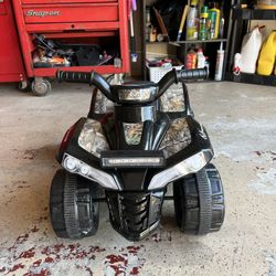 Toddler Riding Forewheeler
