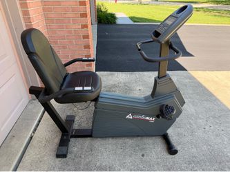 Recumbent exercise bike