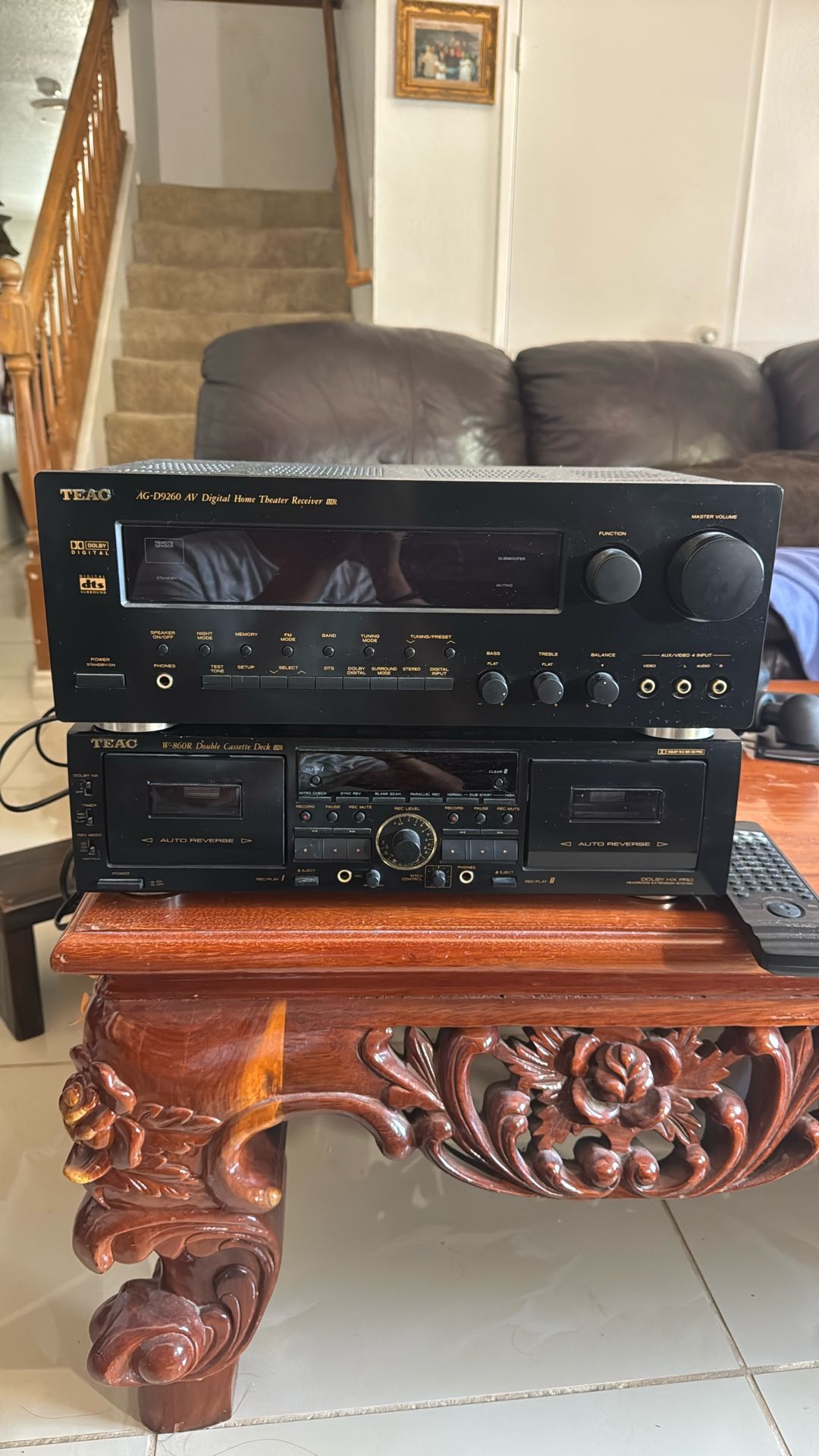 Teac Receiver & Cassette Deck
