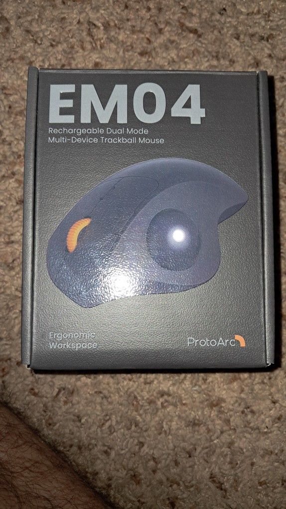EM04 Trackball Mouse