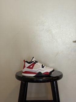 Jordan 4 Red Cement TD Size 9c