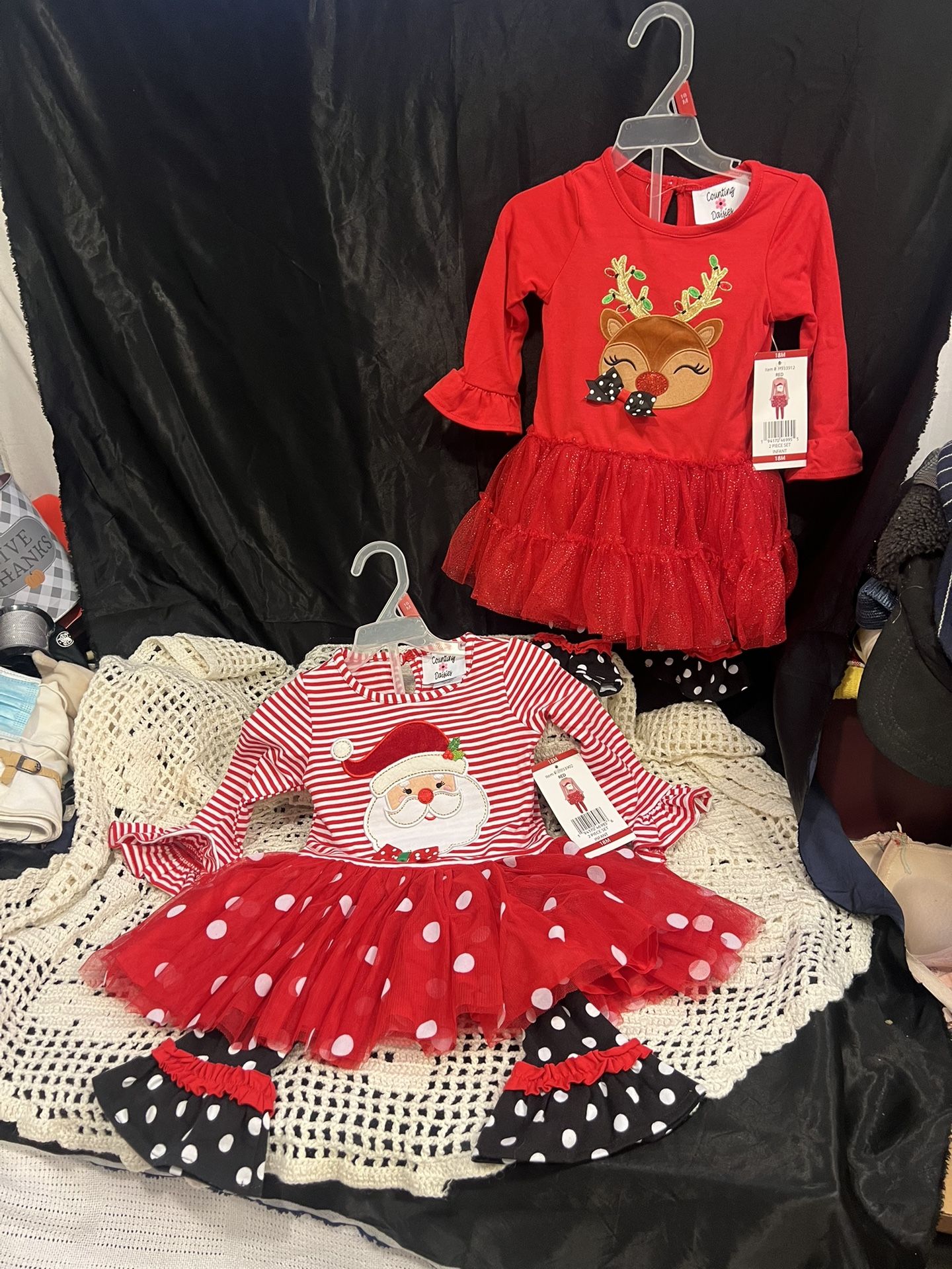 Counting Daisies Girls Christmas Dresses