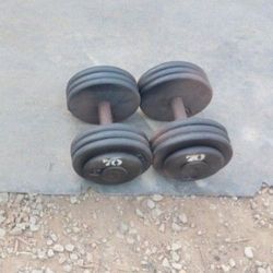 70lb Dumbbells 